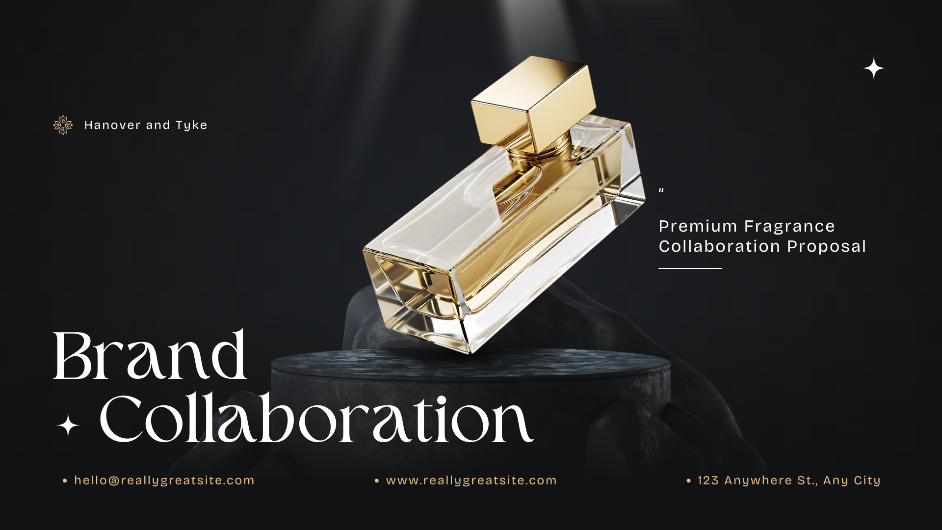 Perfume brand identity
