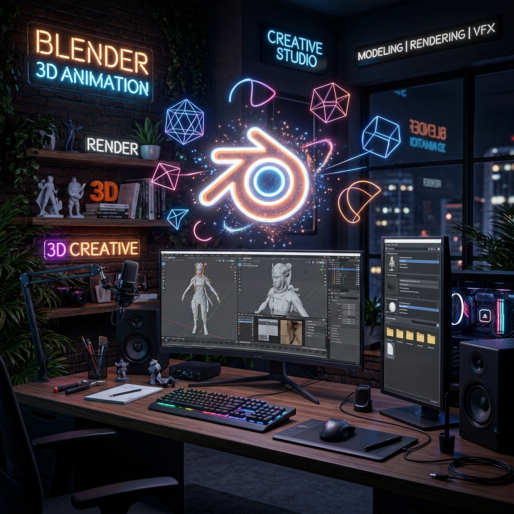 Blender Animation preview