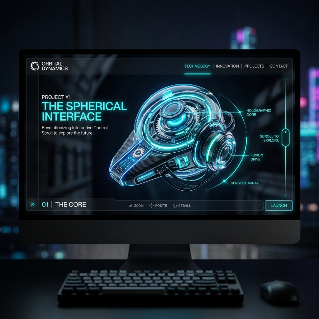 3D Scroll demo
