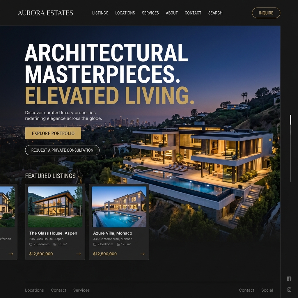 Real Estate demo